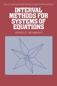 Interval Methods for Systems of Equations (eBook, PDF) - Neumaier, A.