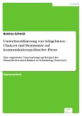 Umweltzertifizierung von Schigebieten - Chancen und Hemmnisse auf kommunikationspolitischer Ebene (eBook, PDF)