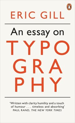 An Essay on Typography (eBook, ePUB) - Gill, Eric