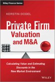 Private Firm Valuation and M&A (eBook, ePUB)
