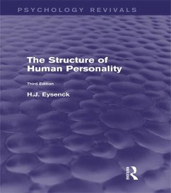 The Structure of Human Personality (Psychology Revivals) (eBook, ePUB) - Eysenck, H. J.