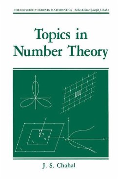 Topics in Number Theory - Chahal, J. S.