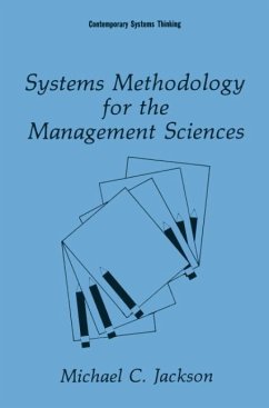 Systems Methodology for the Management Sciences - Jackson, Michael C.