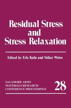 Residual Stress and Stress Relaxation - Kula, Eric