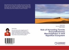 Role of Harvesting Termite Anacanthotermes Macrocephalus in Arid Rajasthan Ecosystem - Pawar, Sarika;Rathore, Narendra Singh;Sultana, Fatima