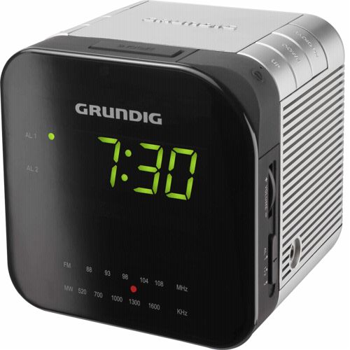 Grundig Sonoclock 590 Radiowecker silber - Portofrei bei ...