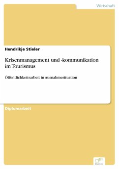 Krisenmanagement und -kommunikation im Tourismus (eBook, PDF) - Stieler, Hendrikje