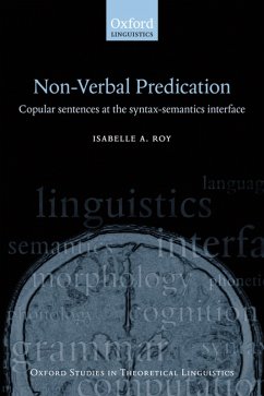 Cover Nonverbal Predication (eBook, PDF)