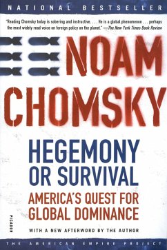 Hegemony or Survival (eBook, ePUB) - Chomsky, Noam