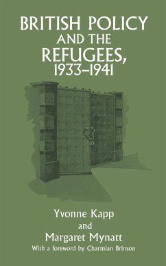 Cover British Policy and the Refugees, 1933-1941 (eBook, ePUB)