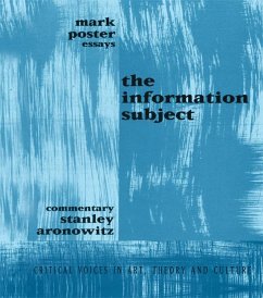 Information Subject (eBook, PDF) - Poster, Mark; Aronowitz, Stanley