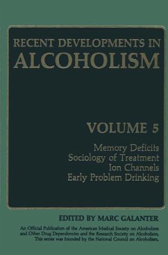 Recent Developments in Alcoholism - Recent Developments in Alcoholism