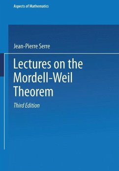 Lectures on the Mordell-Weil Theorem - Serre, Jean-P.