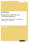 Bilanzpolitische Maßnahmen und Gestaltungsmöglichkeiten (eBook, PDF)