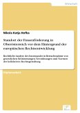 Standort der Frauenförderung in Oberösterreich vor dem Hintergrund der europäischen Rechtsentwicklung (eBook, PDF)