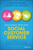 Delivering Effective Social Customer Service (eBook, PDF)