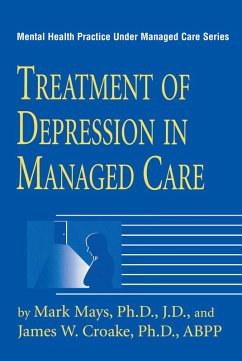Cover Treatment Of Depression In Managed Care (eBook, PDF)