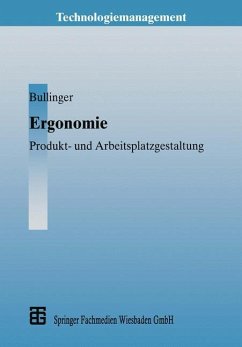 Ergonomie - Bullinger, Hans-Jörg