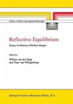 Reflective Equilibrium - Burg, Wibren van der;Willigenburg, Theo van