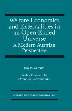 Welfare Economics and Externalities In An Open Ended Universe - Cordato, R.