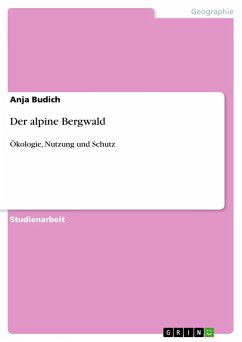 Der alpine Bergwald - Budich, Anja