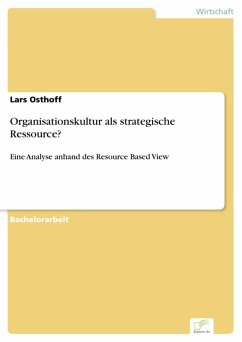 Organisationskultur als strategische Ressource? (eBook, PDF) - Osthoff, Lars