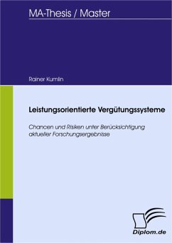 Leistungsorientierte Vergütungssysteme (eBook, PDF) - Kumlin, Rainer
