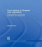 Turn-taking in English and Japanese (eBook, ePUB)