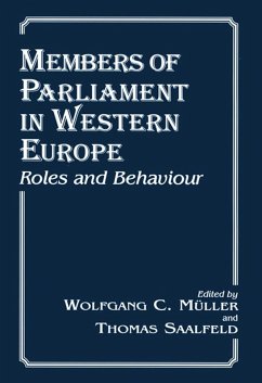 Cover Members of Parliament in Western Europe (eBook, PDF)