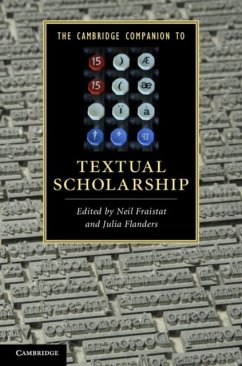 Cambridge Companion to Textual Scholarship (eBook, PDF)