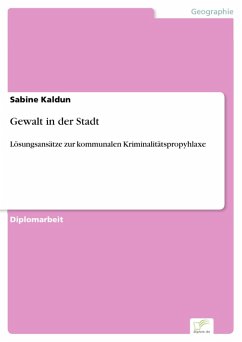 Gewalt in der Stadt (eBook, PDF) - Kaldun, Sabine