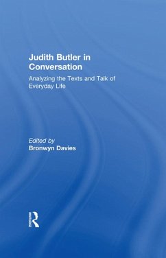 Judith Butler in Conversation (eBook, ePUB) - Davies, Bronwyn