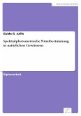 Spektralphotometrische Nitratbestimmung in natürlichen Gewässern (eBook, PDF)