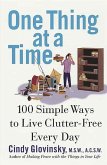 One Thing At a Time (eBook, ePUB)