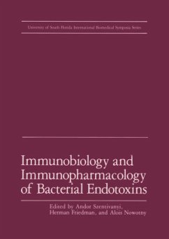 Immunobiology and Immunopharmacology of Bacterial Endotoxins - Szentivanyi, A.;Friedman, Herman