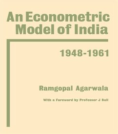 Econometric Model of India (eBook, PDF) - Agarwala, Ramgopal