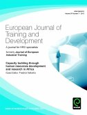 Capacity Building through Human Resources Development and Research in Africa (eBook, PDF)