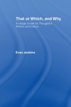 Cover That or Which, and Why (eBook, PDF)