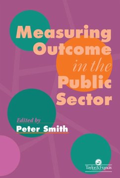 Cover Measuring Outcome In The Public Sector (eBook, PDF)