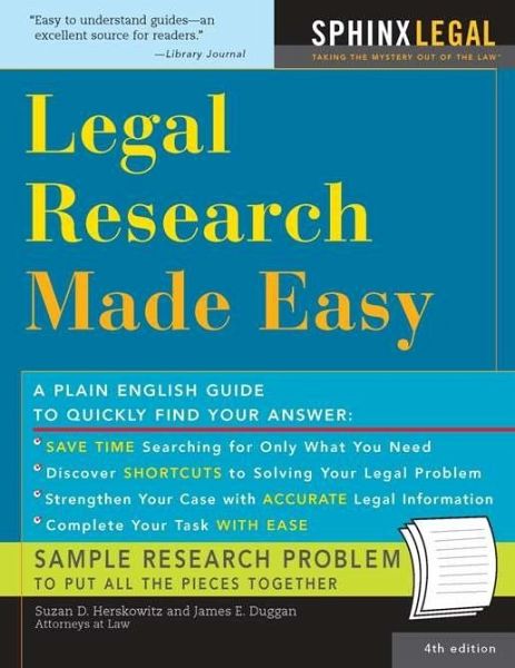 Legal Research Made Easy (eBook, ePUB) Legal Research Made Easy (eBook, ePUB)