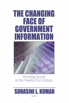 Cover The Changing Face of Government Information (eBook, ePUB)