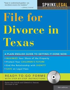 File for Divorce in Texas (eBook, ePUB) - Haman, Edward A