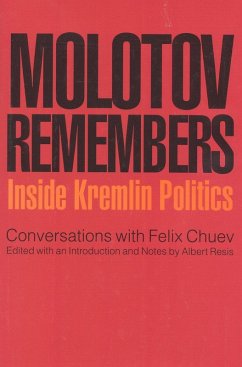 Molotov Remembers (eBook, ePUB) - Molotov, V. M.; Chuev, Feliz