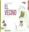 El vecino lee un libro