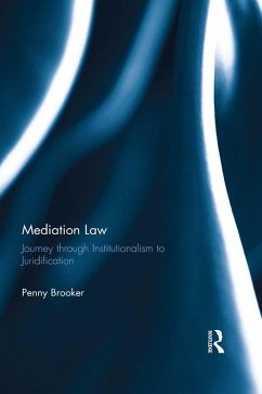 Mediation Law (eBook, PDF) - Brooker, Penny
