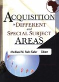 Acquisition in Different and Special Subject Areas (eBook, ePUB)