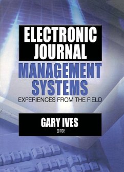 Cover Electronic Journal Management Systems (eBook, ePUB)