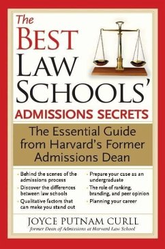 The Best Law Schools' Admissions Secrets (eBook, ePUB) - Curll, Joyce