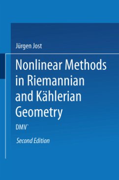 Nonlinear Methods in Riemannian and Kählerian Geometry - Jost, Jürgen