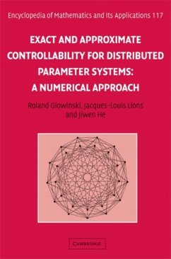 Exact and Approximate Controllability for Distributed Parameter Systems (eBook, PDF) - Glowinski, Roland